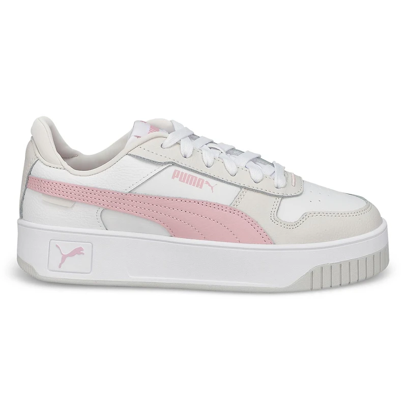 Women's Carina Street Sneaker - White/Gold