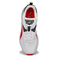 Men's Vis2k Lace Up Sneaker - White/Red/Black