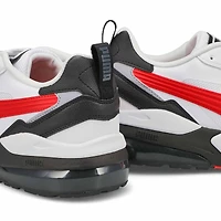 Men's Vis2k Lace Up Sneaker - White/Red/Black