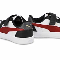 Kids' Caven 2.0 AC + PS Lace Up Sneaker - White/Si