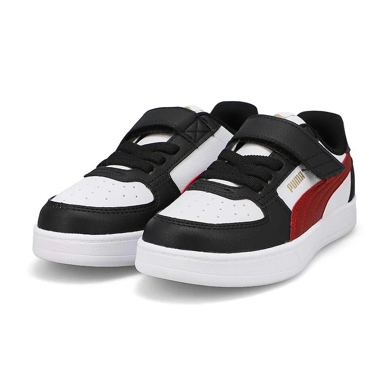 Kids' Caven 2.0 AC + PS Lace Up Sneaker - Black/R