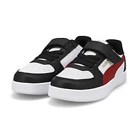 Kids'  Caven 2.0 AC + PS Lace Up Sneaker - Black/R