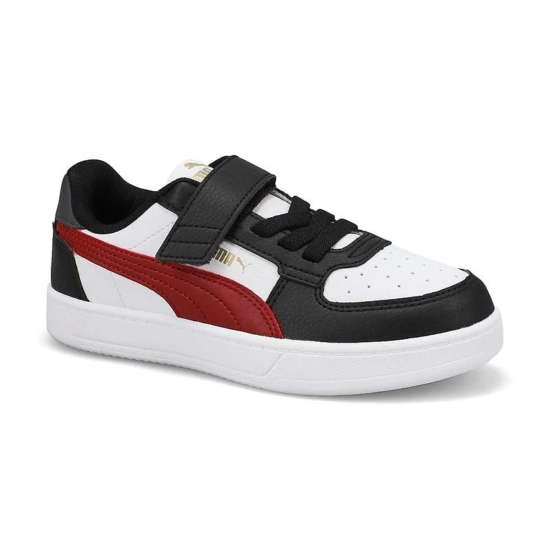 Kids' Caven 2.0 AC + PS Lace Up Sneaker - Black/R