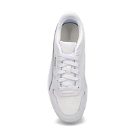 Kids' Carina Street Jr Lace Up Sneaker - White/Gol