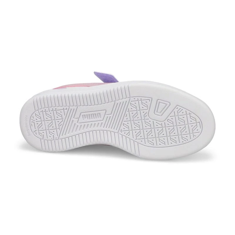 Girls' Puma Caven 2.0 Block Sneaker - Blue/Pink/W