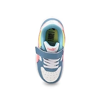 Baskets PUMA CAVEN 2.0 BLOCK, blanc/rose/bleu froi