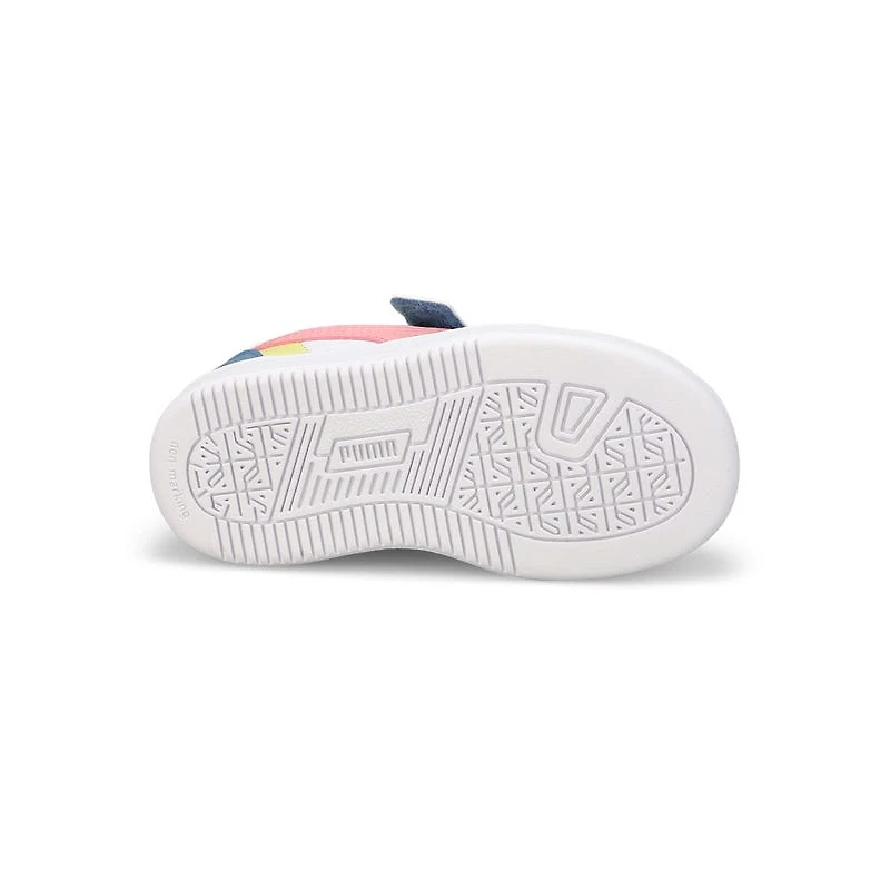 Baskets PUMA CAVEN 2.0 BLOCK, blanc/rose/bleu froi