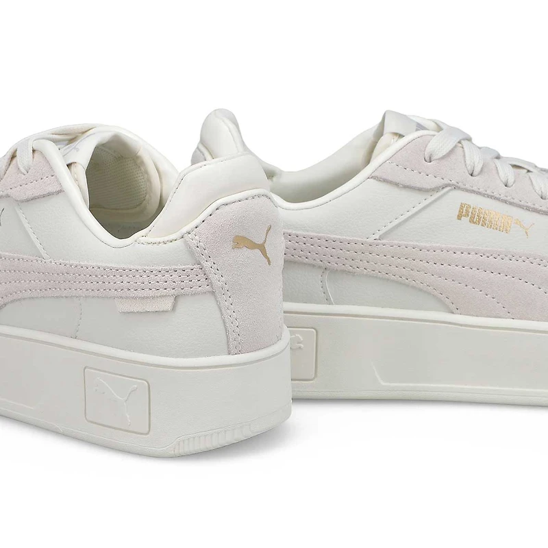 Women's Carina Street Suede Lace Up Sneaker - Grey