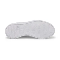 Girls' Carina 2.0 Tropical Jr Sneaker - White/Turq