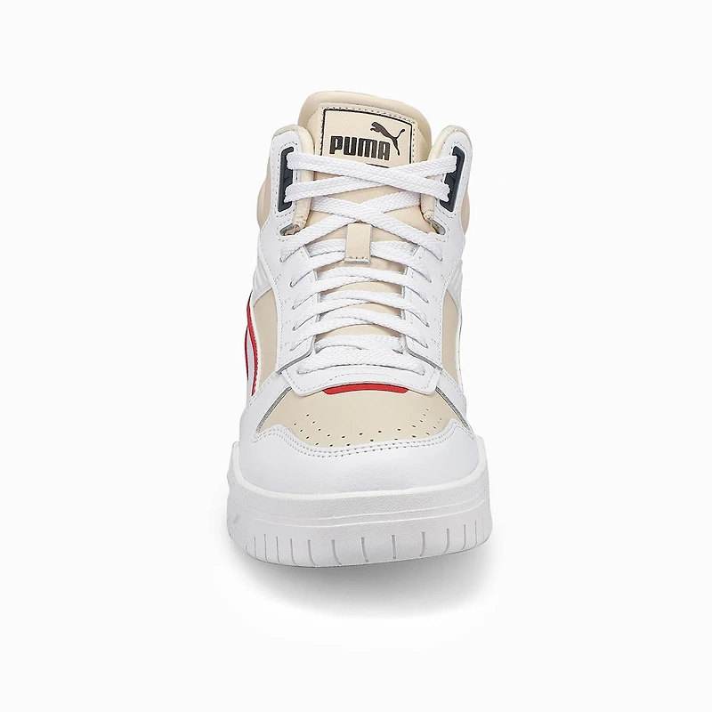 Men's RBD Tech Hi Top Sneaker - White/Navy/Red