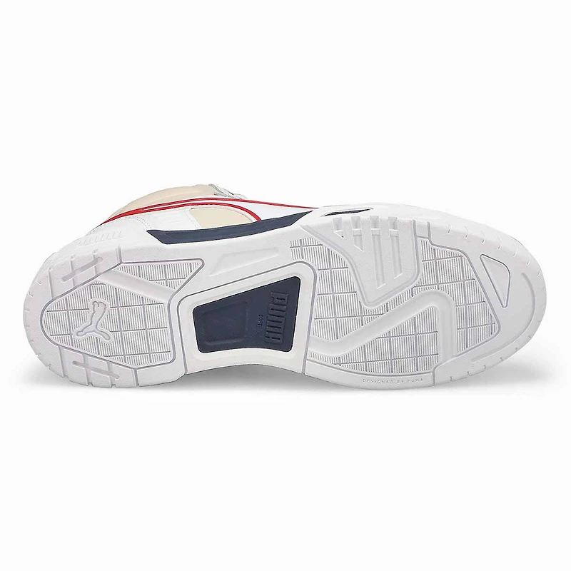 Men's RBD Tech Hi Top Sneaker - White/Navy/Red