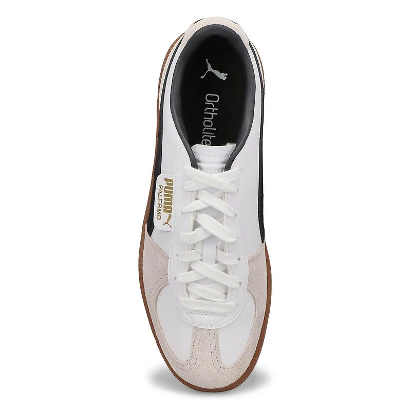 Men's Palermo Lace Up Sneaker - White/Vapor Gray/G