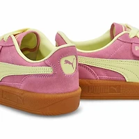 Women's Palermo Lace Up Sneaker - Poised Pink/Gold