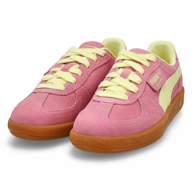 Women's Palermo Lace Up Sneaker - Poised Pink/Gold
