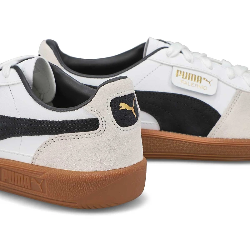 Women's Palermo Lace Up Sneaker - Poised Pink/Gold