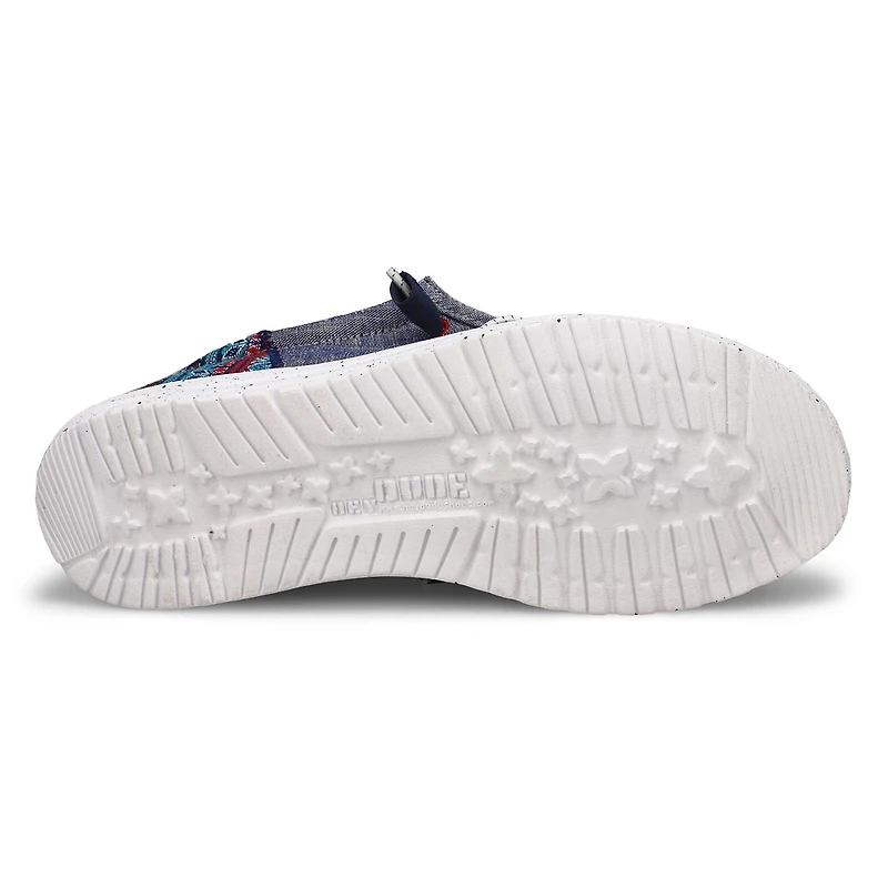 Men's Wally Eco Funk Casual Shoe - Jacquard