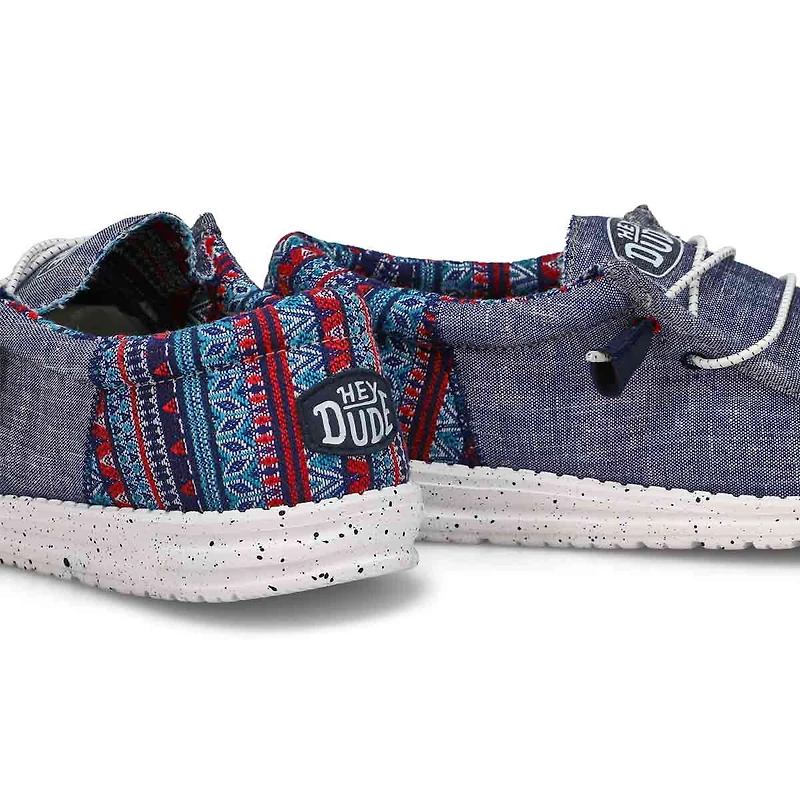 Men's Wally Eco Funk Casual Shoe - Jacquard