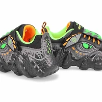 Boys' Skech-O Saurus Lights Light Up Sneaker - Bla
