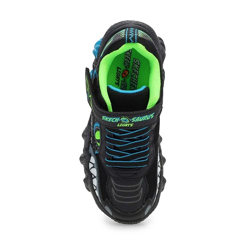 Boys'  Skech-O-Saurus Lights 2.0 Sneaker - Black/B