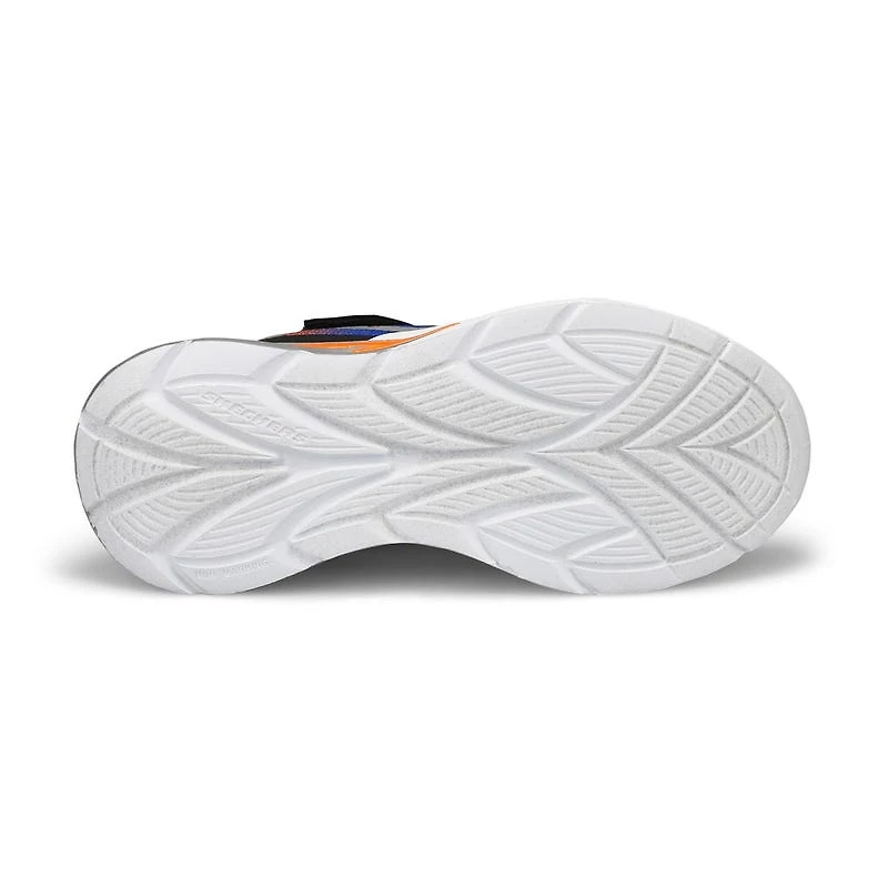 Boys'  S Lights Flex-Glow Ultra Sneaker - Blue/Lim