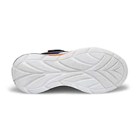 Boys'  S Lights Flex-Glow Ultra Sneaker - Blue/Lim