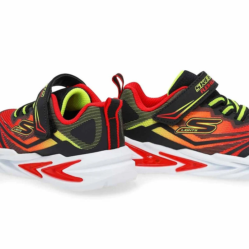 Infants'  S Lights Flex-Glow Ultra Sneaker - Black