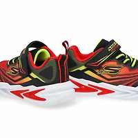 Infants'  S Lights Flex-Glow Ultra Sneaker - Black