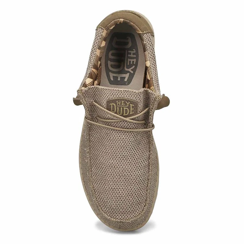 Kid's Wally Sox Micro Casual Shoe - Beige