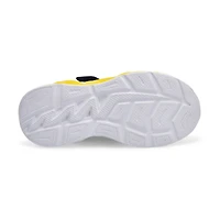 Boys'  Light Surge Up Sneaker - Navy/Yellow