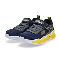 Boys'  Light Surge Up Sneaker - Navy/Yellow