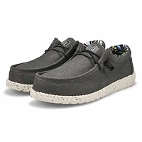 Men's Wally Stretch Casual Shoe - Black