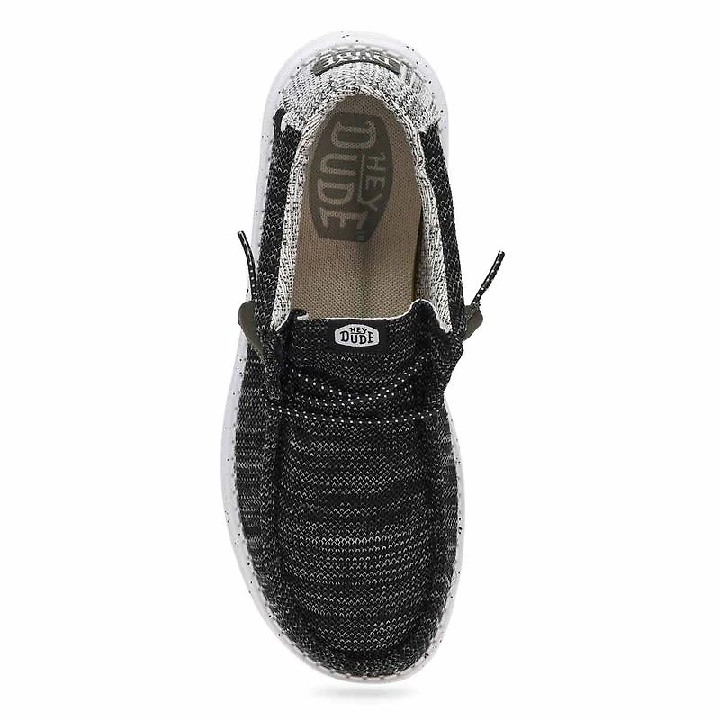 Men's Wally Stretch Casual Shoe - Meteorite