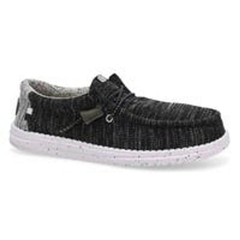 Men's Wally Stretch Casual Shoe - Meteorite