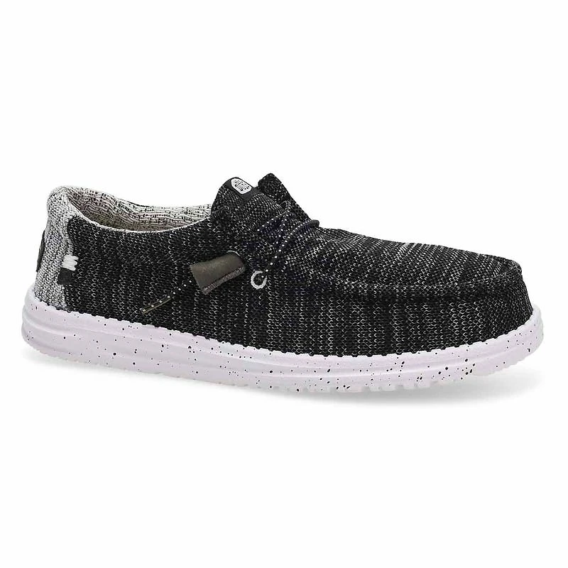 Men's Wally Stretch Casual Shoe - Meteorite