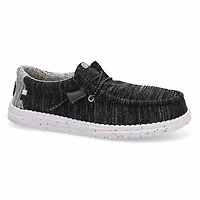 Men's Wally Stretch Casual Shoe - Meteorite