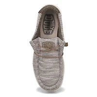 Men's Wally Stretch Casual Shoe - Meteorite