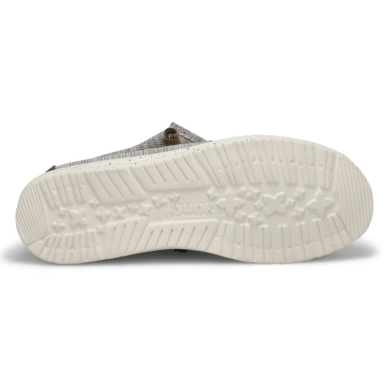 Men's Wally Stretch Casual Shoe - Meteorite