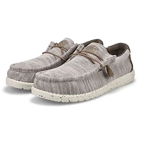 Men's Wally Stretch Casual Shoe - Meteorite