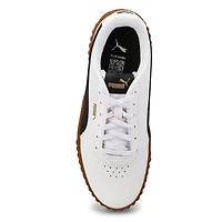Baskets  lacets CARINA 3.0, blanc/vert, femmes