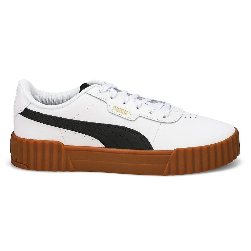 Baskets  lacets CARINA 3.0, blanc/vert, femmes