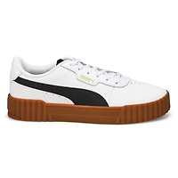 Baskets  lacets CARINA 3.0, blanc/vert, femmes