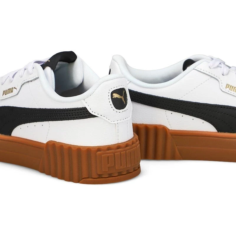 Baskets  lacets CARINA 3.0, blanc/vert, femmes