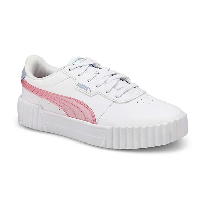 Baskets CARINA 3.0 BLURRY DREAMS, blanc/rose, enfa