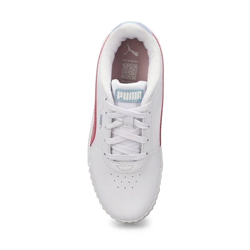 Baskets CARINA 3.0 BLURRY DREAMS, blanc/rose, enfa