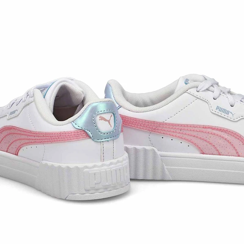Baskets CARINA 3.0 BLURRY DREAMS, blanc/rose, enfa