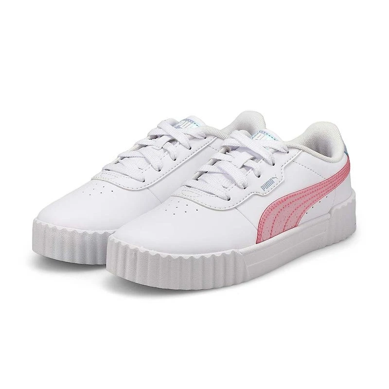 Baskets CARINA 3.0 BLURRY DREAMS, blanc/rose, enfa