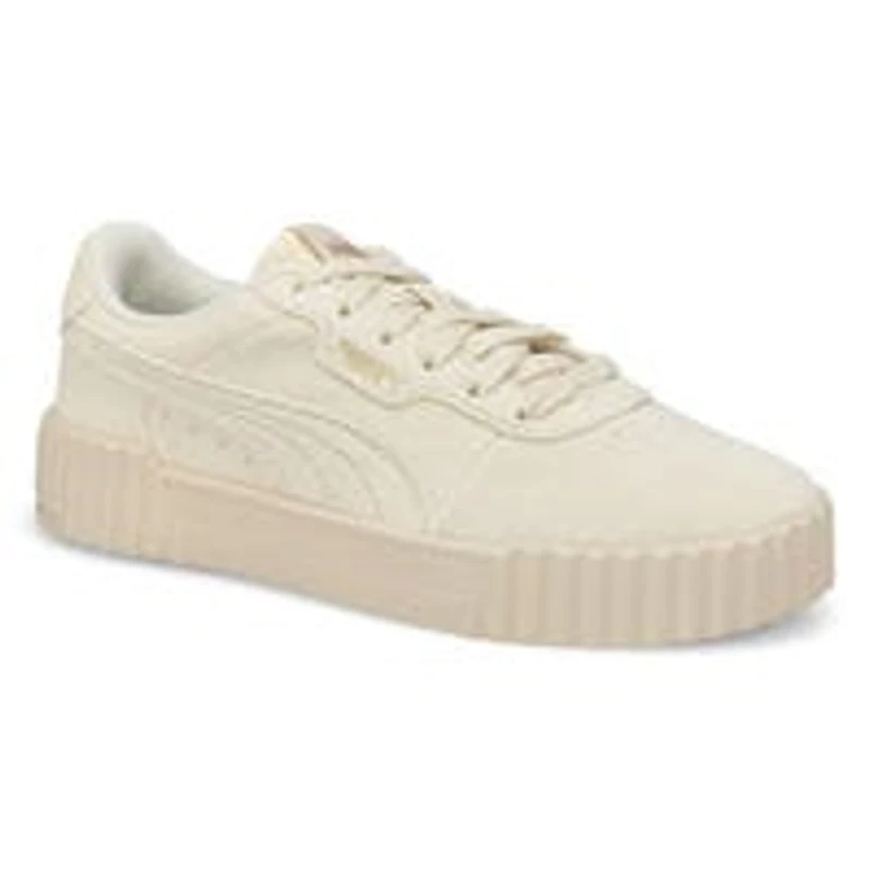 Baskets à lacets CARINA 3.0 SD, blanc cassé, femme