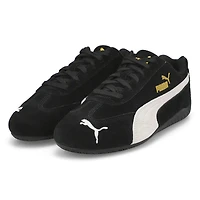 Women's Speedcat OG Lace Up Sneaker - Black/White