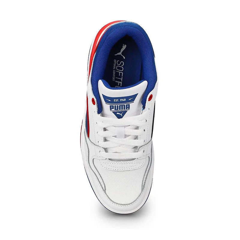 Kids' Rebound Retro Lace Up Sneaker