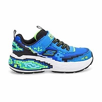 Boys' Mega Craft 4K Sneaker - Blue/Lime